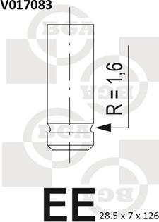 BGA V017083 - Outlet valve autospares.lv