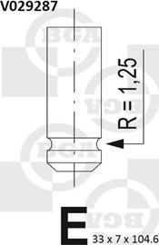 BGA V029287 - Inlet Valve autospares.lv