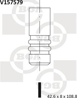 BGA V157579 - Inlet Valve autospares.lv