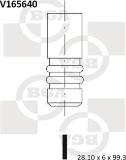 BGA V165640 - Inlet Valve autospares.lv