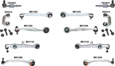 Birth BRAUDI/11 - Repair Kit, wheel suspension autospares.lv