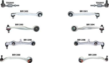 Birth BRAUDI/1 - Repair Kit, wheel suspension autospares.lv