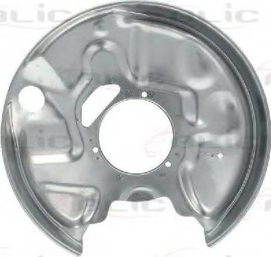 BLIC 6508-03-3527878P - Splash Panel, guard, brake disc autospares.lv