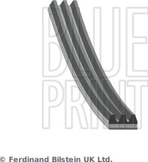 Blue Print AD03S798 - V-Ribbed Belt autospares.lv