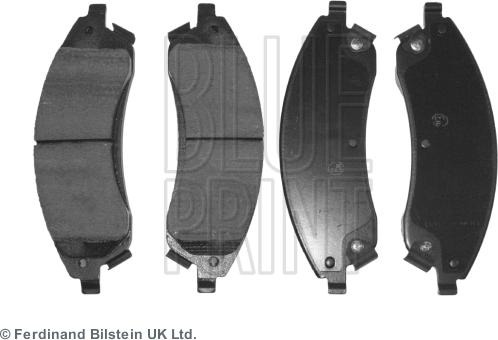 Blue Print ADA104244 - Brake Pad Set, disc brake autospares.lv