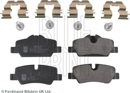 Blue Print ADB114216 - Brake Pad Set, disc brake autospares.lv