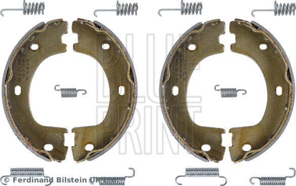 Blue Print ADBP410050 - Brake Shoe Set, parking brake autospares.lv