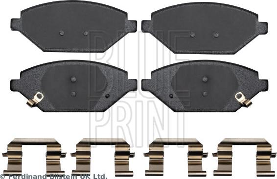 Blue Print ADBP420061 - Brake Pad Set, disc brake autospares.lv