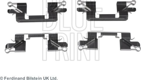 Blue Print ADC448602 - Accessory Kit for disc brake Pads autospares.lv