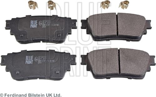 Blue Print ADC44290 - Brake Pad Set, disc brake autospares.lv