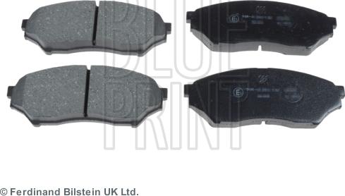 Blue Print ADC44254 - Brake Pad Set, disc brake autospares.lv