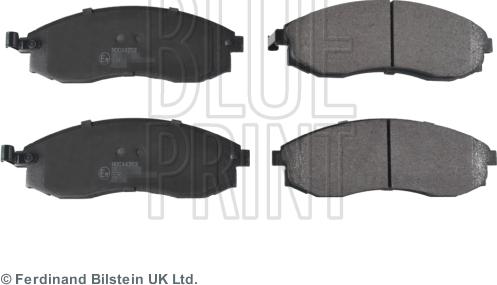 Blue Print ADC44263 - Brake Pad Set, disc brake autospares.lv