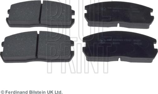 Blue Print ADC44212 - Brake Pad Set, disc brake autospares.lv