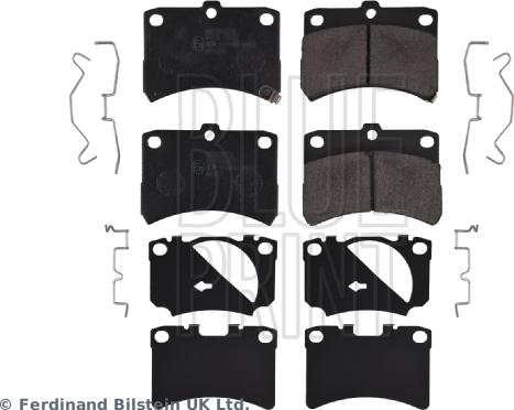 Blue Print ADD64223 - Brake Pad Set, disc brake autospares.lv