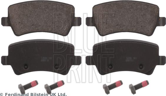 Blue Print ADF124202 - Brake Pad Set, disc brake autospares.lv