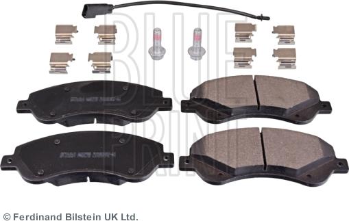 Blue Print ADF124219 - Brake Pad Set, disc brake autospares.lv