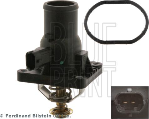 Blue Print ADG09254 - Coolant thermostat / housing autospares.lv