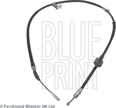 Blue Print ADG04654 - Cable, parking brake autospares.lv