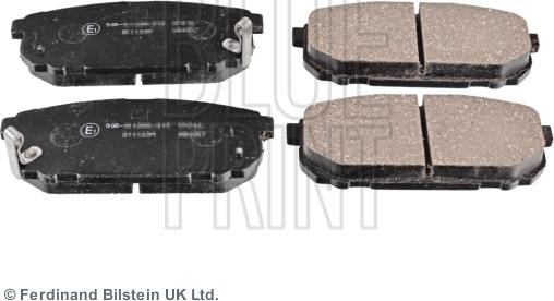 Blue Print ADG04259 - Brake Pad Set, disc brake autospares.lv