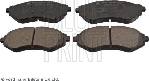 Blue Print ADG04257 - Brake Pad Set, disc brake autospares.lv