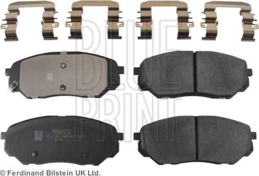 Blue Print ADG042166 - Brake Pad Set, disc brake autospares.lv