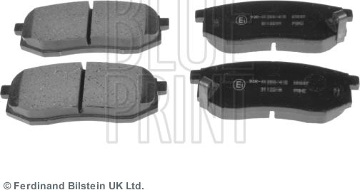 Blue Print ADG042104 - Brake Pad Set, disc brake autospares.lv