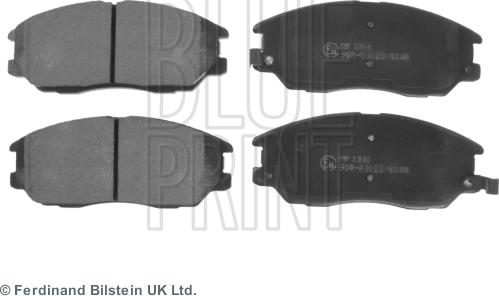 Blue Print ADG042107 - Brake Pad Set, disc brake autospares.lv