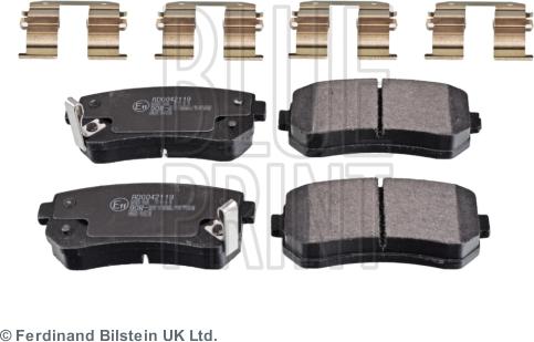 Blue Print ADG042119 - Brake Pad Set, disc brake autospares.lv