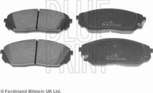 Blue Print ADG042110 - Brake Pad Set, disc brake autospares.lv