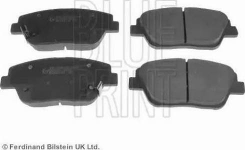 Koreastar KBPK-112 - Brake Pad Set, disc brake autospares.lv