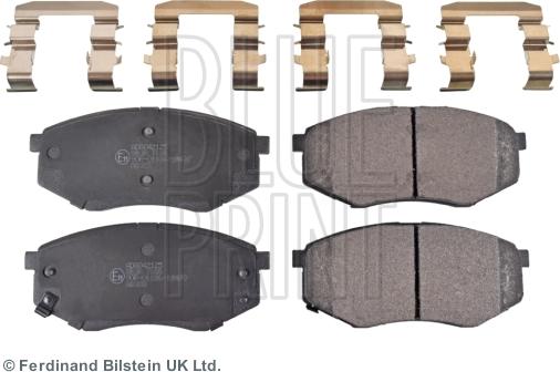 Blue Print ADG042125 - Brake Pad Set, disc brake autospares.lv