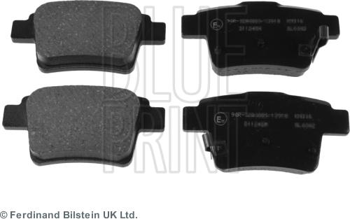 Blue Print ADG042120 - Brake Pad Set, disc brake autospares.lv