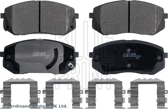 Blue Print ADG042179 - Brake Pad Set, disc brake autospares.lv