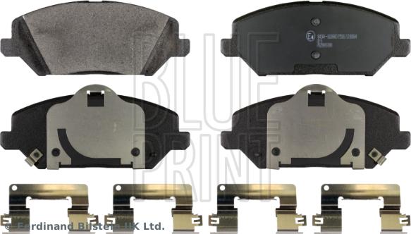 Blue Print ADG042177 - Brake Pad Set, disc brake autospares.lv