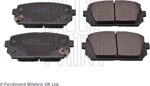 Blue Print ADG04283 - Brake Pad Set, disc brake autospares.lv