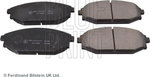 Blue Print ADG04287 - Brake Pad Set, disc brake autospares.lv