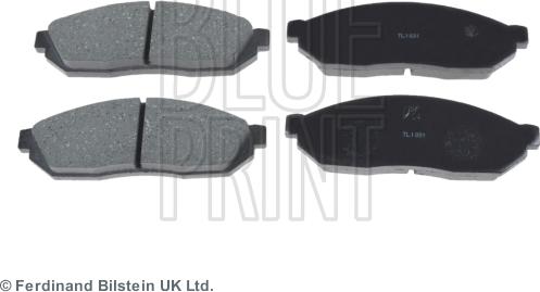 Blue Print ADH24205 - Brake Pad Set, disc brake autospares.lv