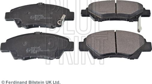 Blue Print ADH24285 - Brake Pad Set, disc brake autospares.lv