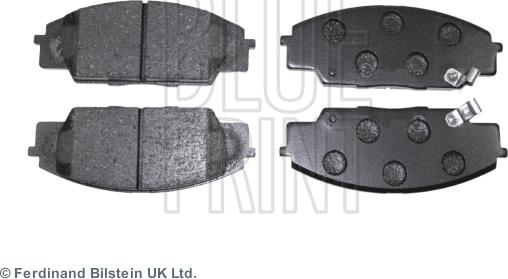 Blue Print ADH24279 - Brake Pad Set, disc brake autospares.lv