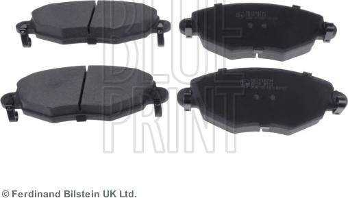 Blue Print ADJ134231 - Brake Pad Set, disc brake autospares.lv