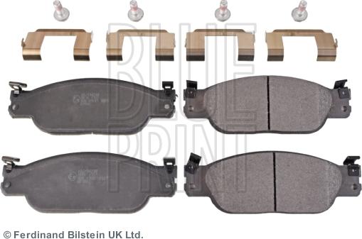 Blue Print ADJ134238 - Brake Pad Set, disc brake autospares.lv