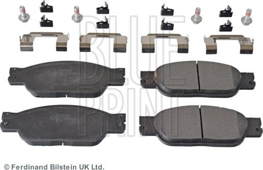 Blue Print ADJ134237 - Brake Pad Set, disc brake autospares.lv