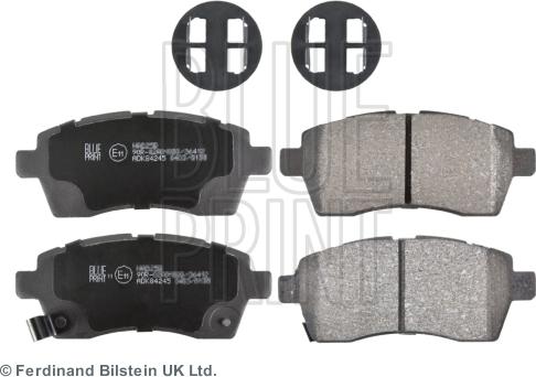 Blue Print ADK84245 - Brake Pad Set, disc brake autospares.lv