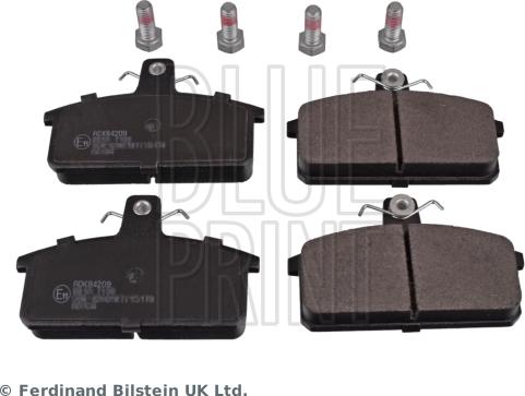 Blue Print ADK84209 - Brake Pad Set, disc brake autospares.lv