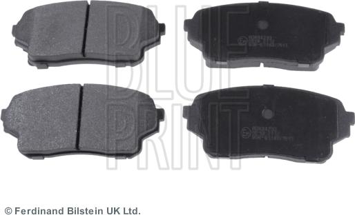 Blue Print ADK84233 - Brake Pad Set, disc brake autospares.lv