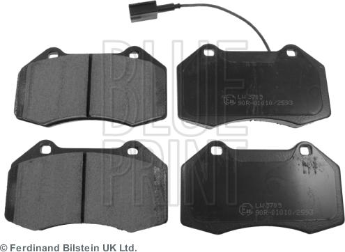 Blue Print ADL144208 - Brake Pad Set, disc brake autospares.lv