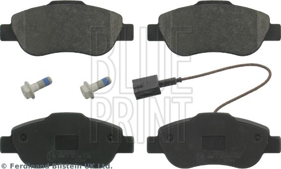 Blue Print ADL144207 - Brake Pad Set, disc brake autospares.lv