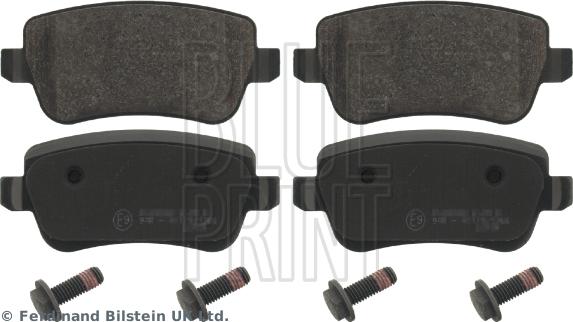 Blue Print ADL144228 - Brake Pad Set, disc brake autospares.lv