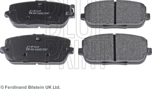 Blue Print ADM54291 - Brake Pad Set, disc brake autospares.lv