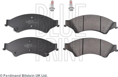 Blue Print ADM542104 - Brake Pad Set, disc brake autospares.lv